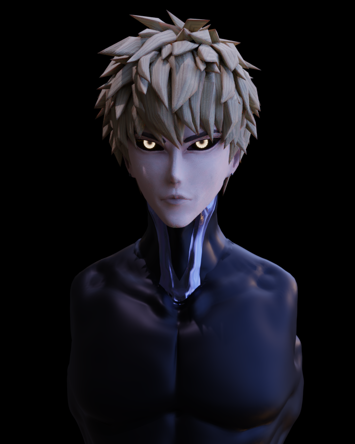 Genos bust preview image 2